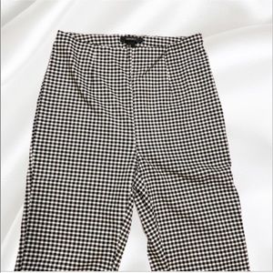 F21 B&W Checkered Bottom